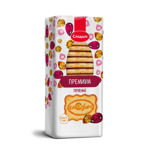 Печенье сахарное Премиум Слодыч ОАО Слодыч 390 гр