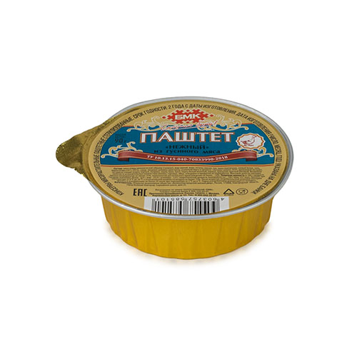 Паштет Нежный из гусиного мяса Брестский МК 90г