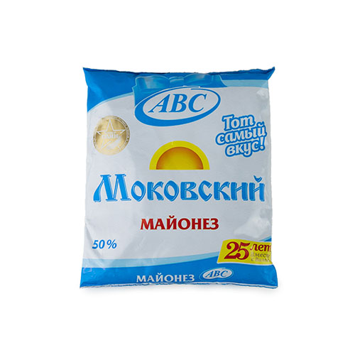 Майонез Моковский 50% ТМ АВС 360 г