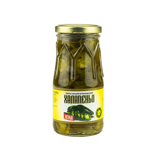 Перец маринованный Халапенью ТМ Лучшие рецепты 250 гр
