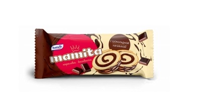 Бисквитный рулет Mamita с шоколадной начинкой ТМ Витьба 150г