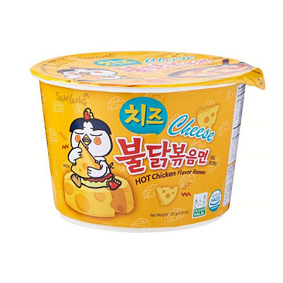 Лапша быстрого приготовления Samyang со вкусом сыра 105 гр
