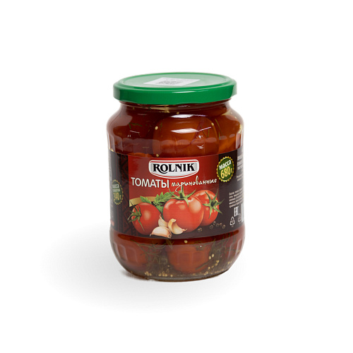Томаты маринованные ТМ Рольник 680 гр