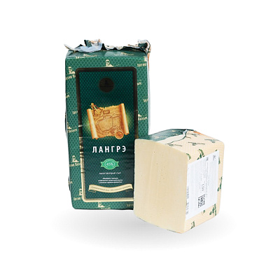 Сыр Лангрэ 45% брус Тм Антон Палыч