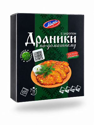 Смесь Драники по-домашнему с укропом Тм Мира 200 гр 