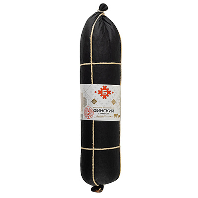 Колбаса варено-копченая сервелат Финский Брестский МК