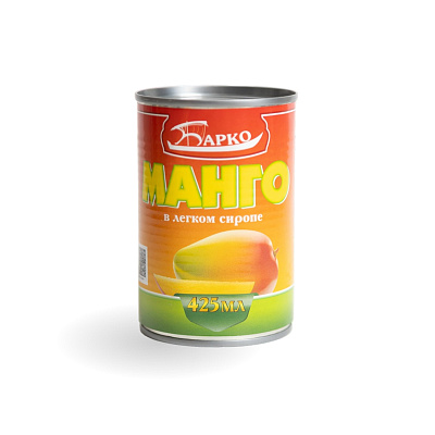 Манго в сиропе ТМ Барко 425 гр