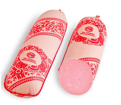 Колбаса вареная Слуцкая с сальцем высшего сорта Слуцкий МК