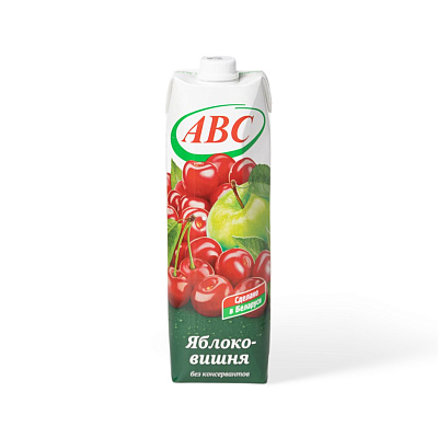 Нектар Яблочно Вишневый с мякотью 1 л АВС