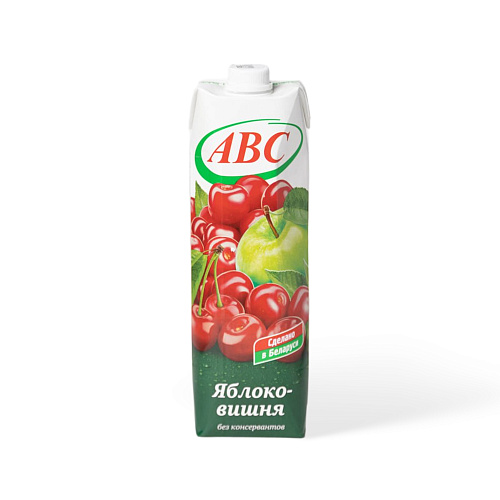 Нектар Яблочно Вишневый с мякотью 1 л АВС