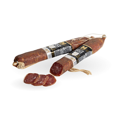 Колбаса сырокопченая Дзядулин Прысмак высшего сорта Могилевский МК