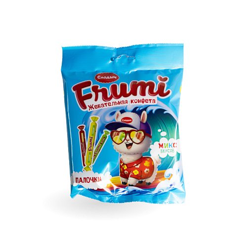 Конфеты Frumi Микс палочка ТМ Слодыч 90 гр