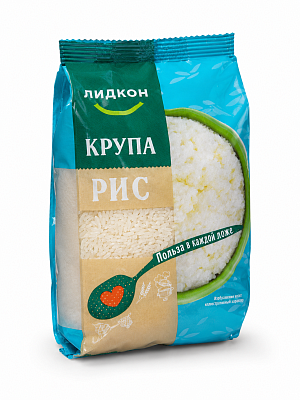 Рис шлифованный длиннозерный Лидкон 700 гр