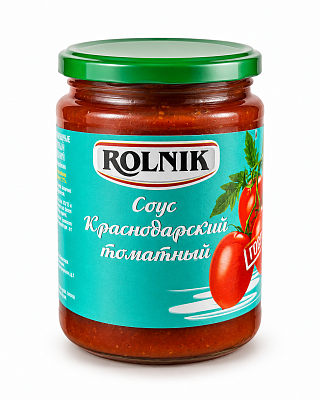 Соус томатный Краснодарский ТМ Рольник 450 гр