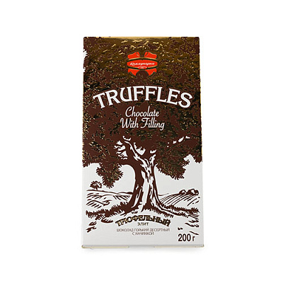 Шоколад Трюфельный Элит горький 180 гр Коммунарка