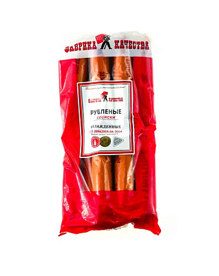 Сосиски Рубленые ТМ Фабрика Качества