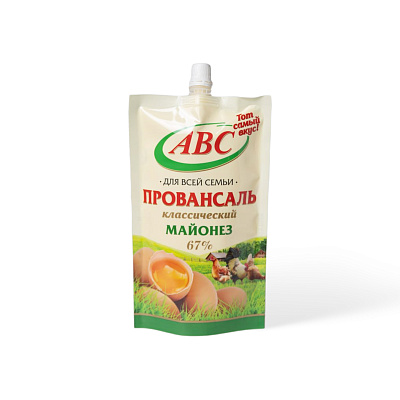 Майонез Провансаль Столичный Дой-Пак 400 гр АВС