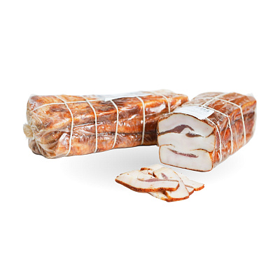 Продукт из шпика мясной слоеный Пряный ТМ Мясная держава