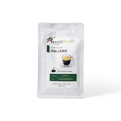 Кофе жареный в зернах Italco Espresso Italiano 175 гр