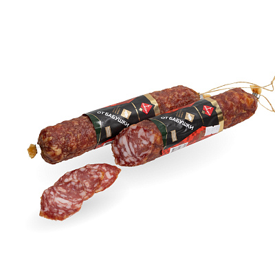 Колбаса сыровяленая От Бабушки высшего сорта Пинский МК