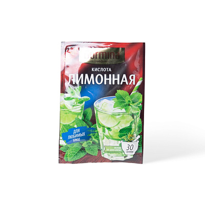 Кислота лимонная ТМ Gurmina 30 г