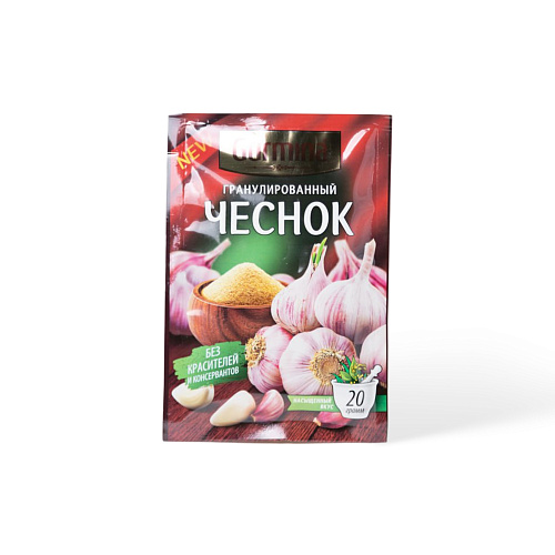 Чеснок сушеный гранулированный ТМ Gurmina 20 г
