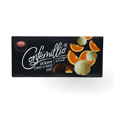 Набор конфет Confemillio со вкусом апельсина и пломбира ТМ Красный Пищевик 160гр