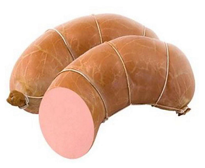 Колбаса вареная Телячья с маслом высшего сорта Слуцкий МК