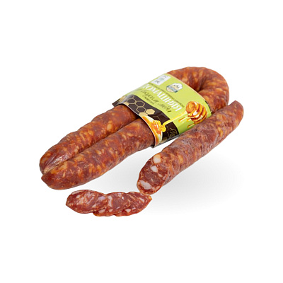 Колбаса сыровяленая Домашняя со вкусом меда Калинковичи МК