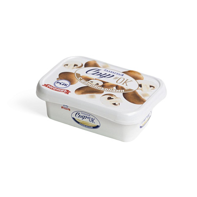 Сыр плавленый с шампиньонами 40% ТМ Рогачев 170 гр