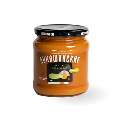 Икра кабачковая Нежная ТМ Лукашинские 460 гр