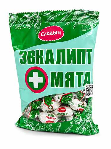 Карамель Эвкалипт Мята Слодыч 200 гр