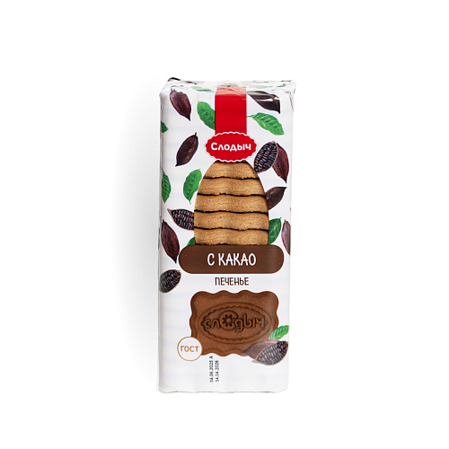 Печенье сахарное С Какао Слодыч 390гр
