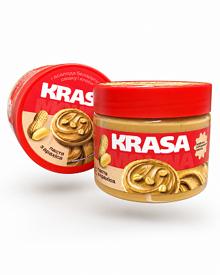 Паста Арахисовая Красный пищевик 300 гр