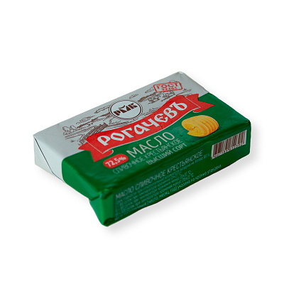 Масло сливочное Традиционное м.д.ж. 72,5% Рогачев 160гр