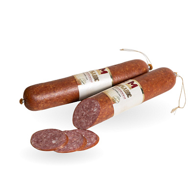 Колбаса варено-копченая Барбадос высший сорт Могилевский МК