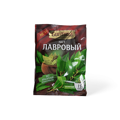 Лавровый лист ТМ Gurmina 15 г