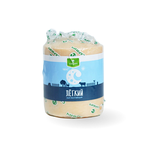 Сыр полутвердый Легкий 35% Тм Сармич