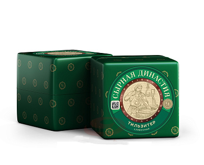 Сыр полутвердый Тильзитер сливочный 50% Тм Сырная Династия