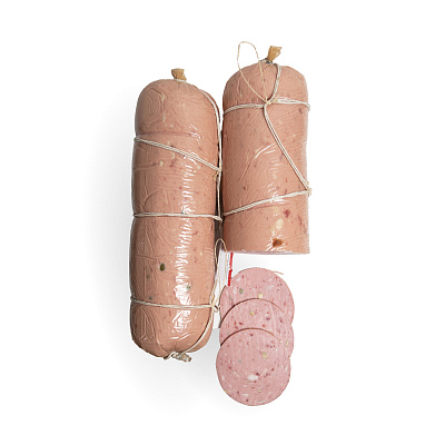 Колбаса вареная Мортадель с Семечкой высший сорт Пинский МК