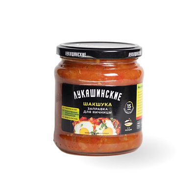 Заправка для яичницы Шакшука ТМ Лукашинские 460 гр