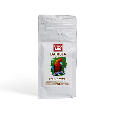Кофе молотый средняя обжарка Uno Mio Barista 250 гр