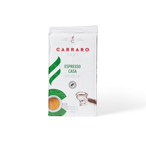 Кофе молотый Carraro Espresso Casa 250 гр