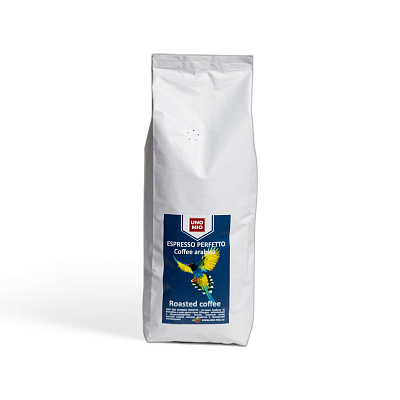 Кофе в зернах средняя обжарка Uno Mio Espresso Perfetto 1 кг