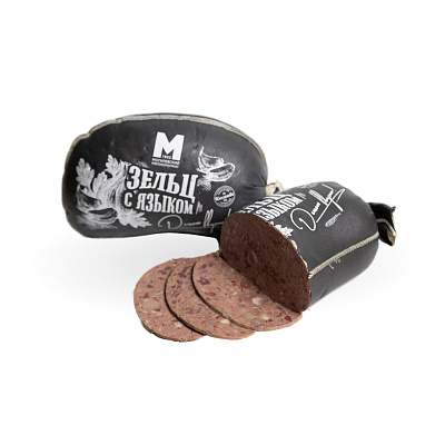 Зельц с языком вареный мясной Могилевский МК