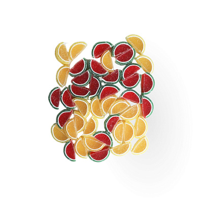 Мармелад со вкусом арбуза и дыни Красный Пищевик 1 кг