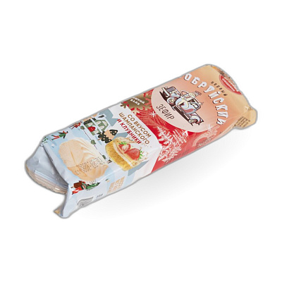 Зефир со вкусом шампанского и клубники ТМ Первый Бобруйский ООО Красный Пищевик 125 гр