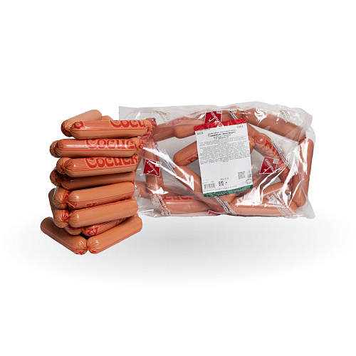 Сосиски вареные Говяжьи Премиум высшего сорта Пинский МК