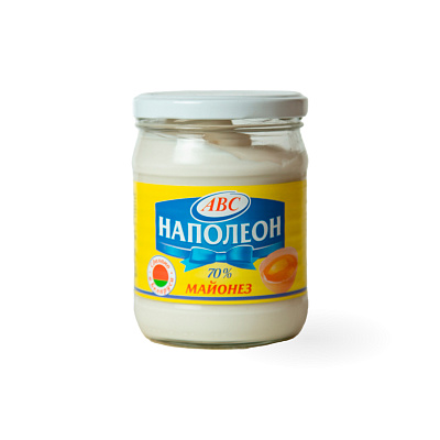 Майонез Наполеон 70% ТМ АВС 430 г стекло