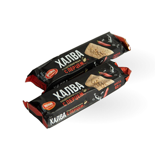 Халва подсолнечная с перцем ОАО Красный пищевик 60 гр